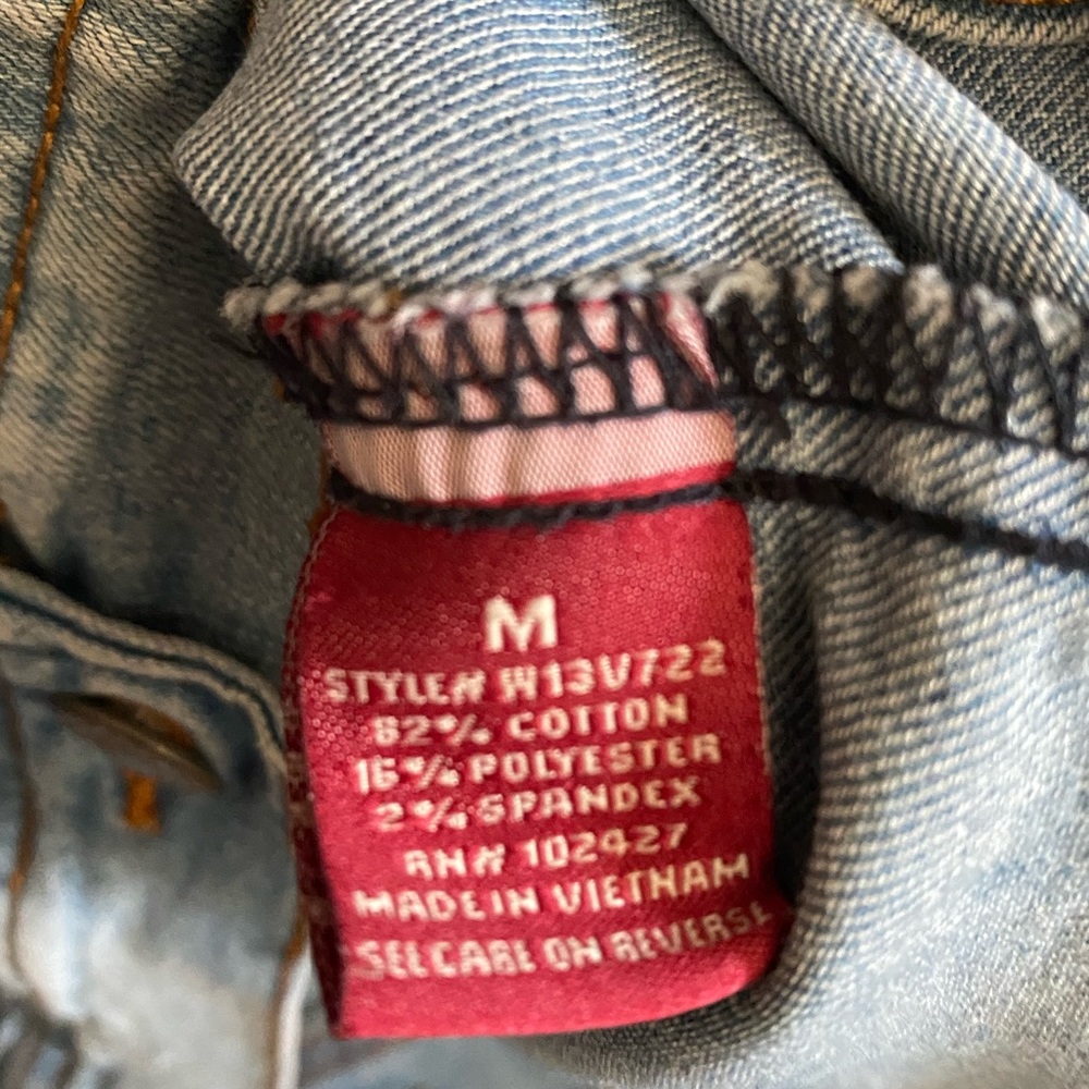 WD Jean Vest size medium - Picture 5 of 5